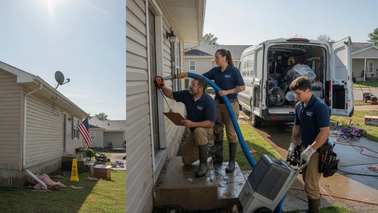 Ceiling Water Damage Restoration in Lovell, WY near me